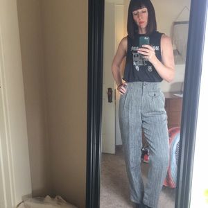 Vintage High Waisted Trousers 80’s